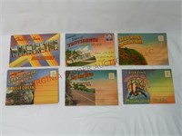 Mid Century Souvenir Folder Postcards ~ Ephemera