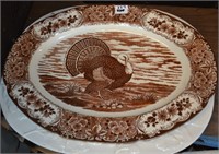 Two Large Turkey Platers