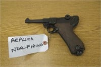 Replica non-firing Parabellum hand gun
