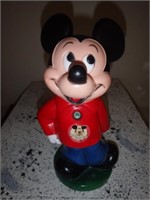 OLDER MICKEY MOUSE PLASTIC BANK