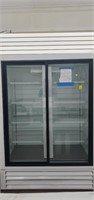 Powers Equipment Double Glass Door Refrigerator