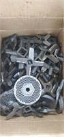 Lot of Plate & Star Blades/Attachments