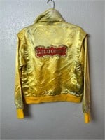 Vintage Gold Coast Casino Satin Jacket