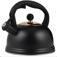 Typhoon Otto Whistling Kettle Black