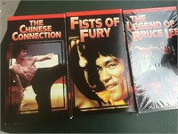 Vintage Bruce Lee vhs collection