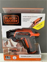 Black+decker 4v storage screwdriver