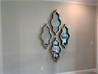 4PC FRAMED MIRRORS