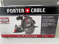 Porter cable 20v circular saw (tool only)
