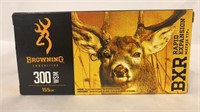 20rds Browning 300WSM 155gr BXR Rapid Expansion