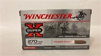 20rds Winchester SuperX 270WIN 150gr Power-Point