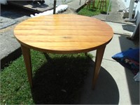 Round Library table from OLD PHS