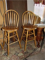 Oak Bar stools