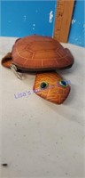 Turtle change purse