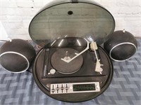 70’s Electrohome Apollo Record Player & Radio asis