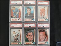 1969-70 O Pee Chee Hockey PSA Graded Cards