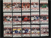 2017-18 UD Tim Hortons Game Day Action Sub Set