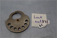 Lock out tag