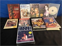 VHS, DVD, CD Elvis, Mama Mia, Tycoon2, Pinocchio