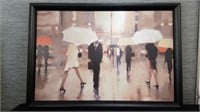Home decor Framed Print (Rainy day) 27"x39"