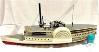 Vintage Large Remote Control Ship Decor Piece