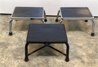 (3) Brewer Foot Stools
