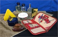 Selection of Vintage Perfume & Manicure Set