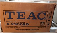TEAC Stereo Tape Deck Sealed Within