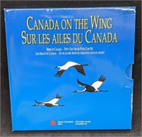 Canada On The Wing 4 x Sterling Silver Coin Set