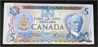 1979 Bank of Canada $5 Bank Note - "31" Series