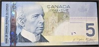 2006 Bank of Canada $5 Bank Note
