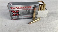(20) Winchester 150gr 30-06 SPRG SP Ammo