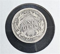 1907 United States Silver 10-Cent Dime Coin