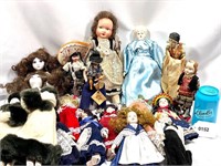 Big Collection Vintage Doll Lot