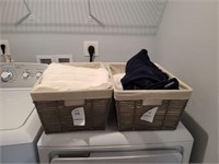 2PC BASKET & TOWELS