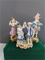 Lot of 3 Vintage Porcelain Figurines