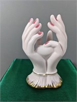 Vintage Lefton Hand Painted Lady Hands