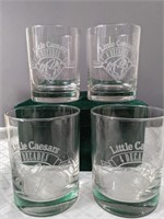 Little Caesars 1999 Anniversary Glasses