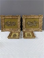 Vintage Arabesque Wall Plaques