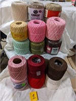 Cotton Crochet Thread Lot 1