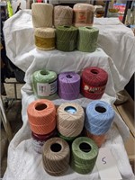Cotton Crochet Thread Lot 5