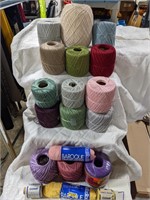 Cotton Crochet Thread Lot 7