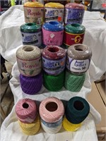 Cotton Crochet Thread Lot 9