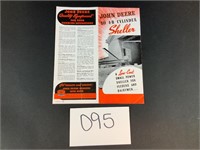 John Deere No. 4-B Cylinder Sheller Literature