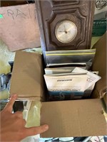 Vintage Barometer, Postcards, Manuals