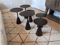 6PC ACCENT TABLES