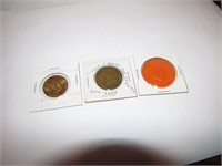 3 Vintage Medallions