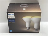 2PACK PHILIPS HUE WHITE AMBIANCE SINGLE BR30 FLOOD