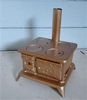 Miniature Metal XX Woodstove Salesman Sample 6.5"H