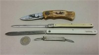 Collectible Knife Lot Incl. Bonsa Germany