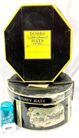 2 Vintage Hat Boxes Disney & Dobbs